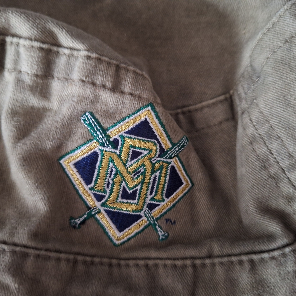 Vintage Embroidered Milwaukee Brewers Bucket Hat/Sun Hat